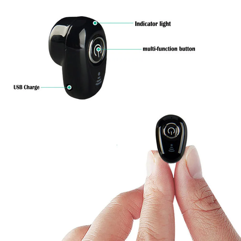 Мини Беспроводной Bluetooth наушники-вкладыши TWS вкладыши спортивные наушники с