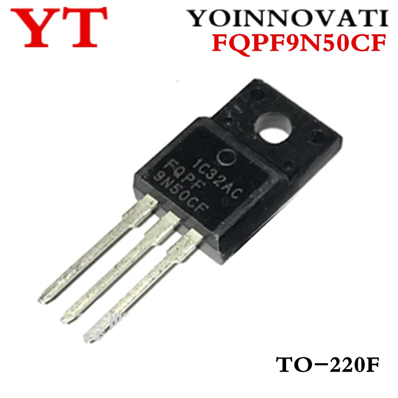 50pcs FQPF9N50CF 9N50CF 9A 500V TO-220F IC