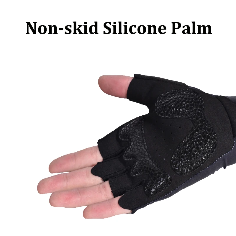 Велосипедные перчатки Breaking Wind Нескользящие с открытыми пальцами велосипедные