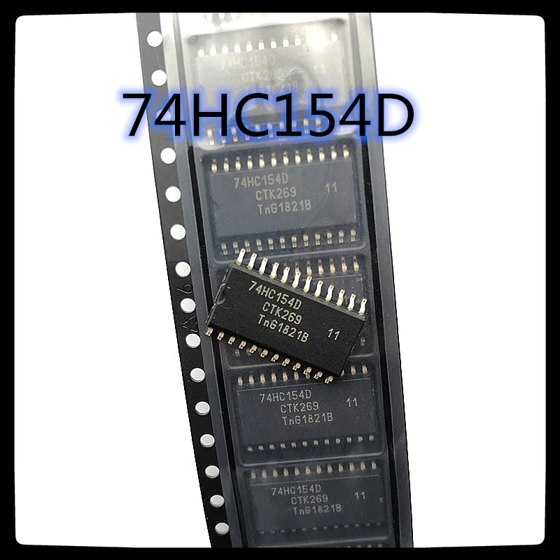 (10 шт. 50 шт.) 74HC154D SOP 24 74HC154 SOP24 логический чип новый и оригинальный|Интегральные