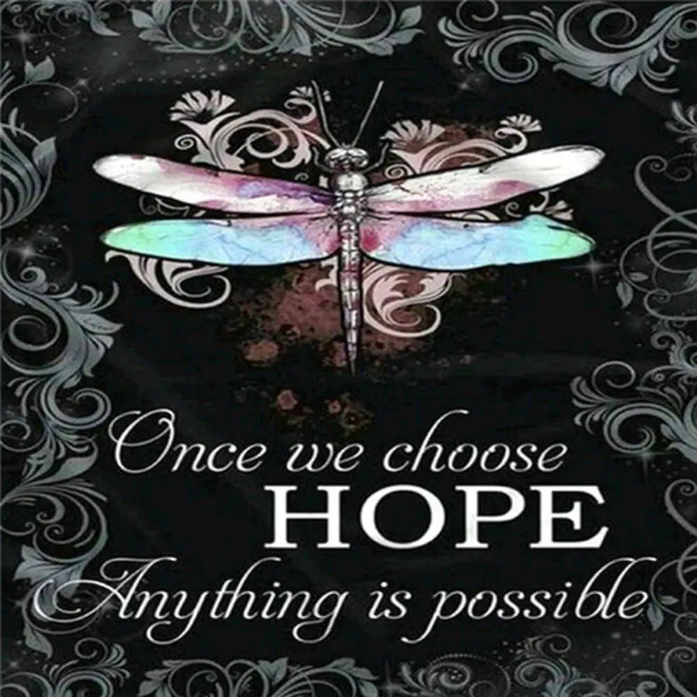 Круглая Алмазная мозаика сверло 5D Вышивка Стрекоза наборы художественный Декор