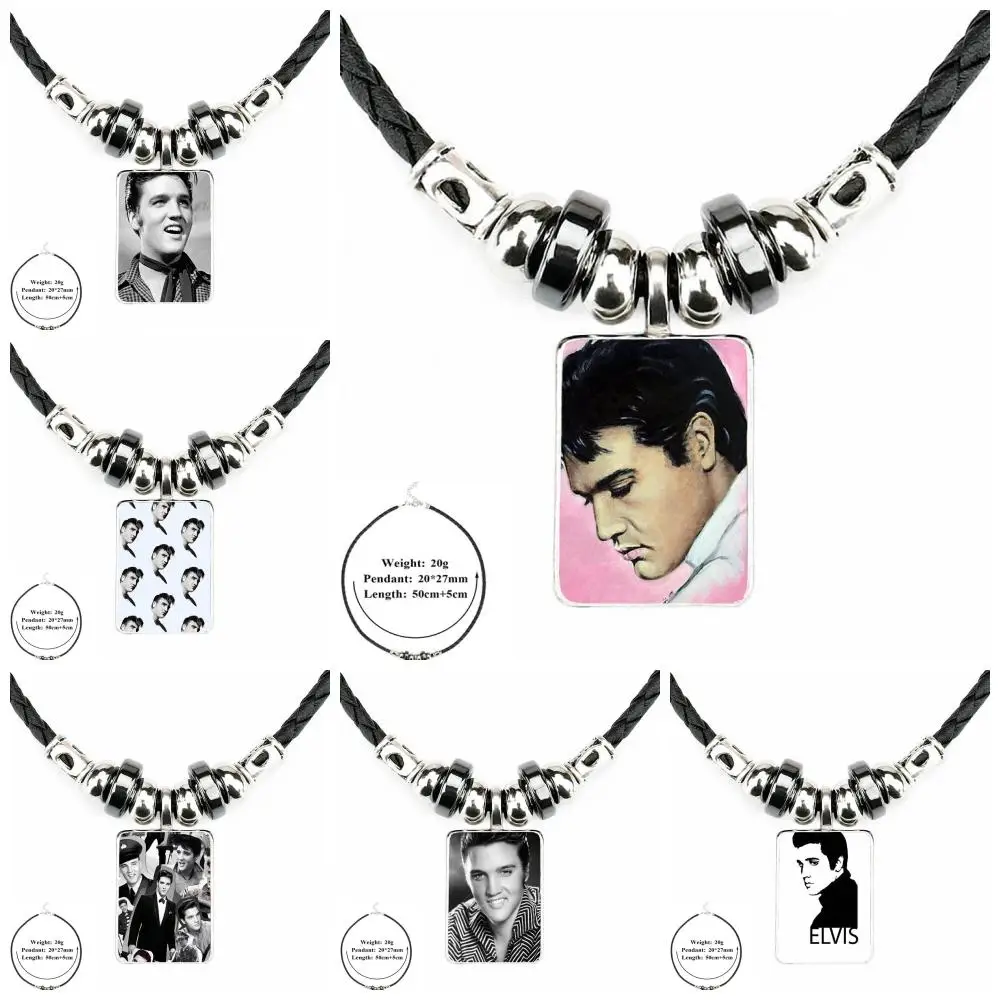 Ожерелье с подвеской-кабошоном для мужчин и женщин Классическая цепочка