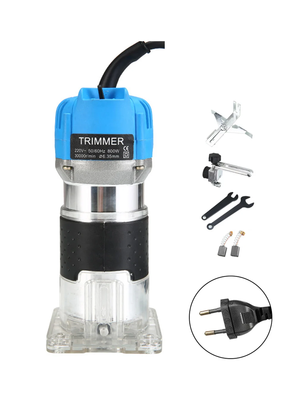 Электрический триммер для деревообработки 220 В 800 Вт 30000 об/мин | Инструменты
