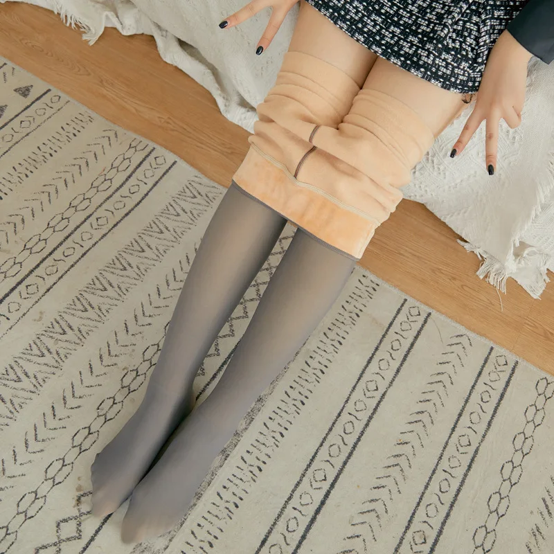 

Трендовые вязаные повседневные Зимние новые высокоэластичные плотные женские леггинсы теплые брюки облегающие брюки для женщин