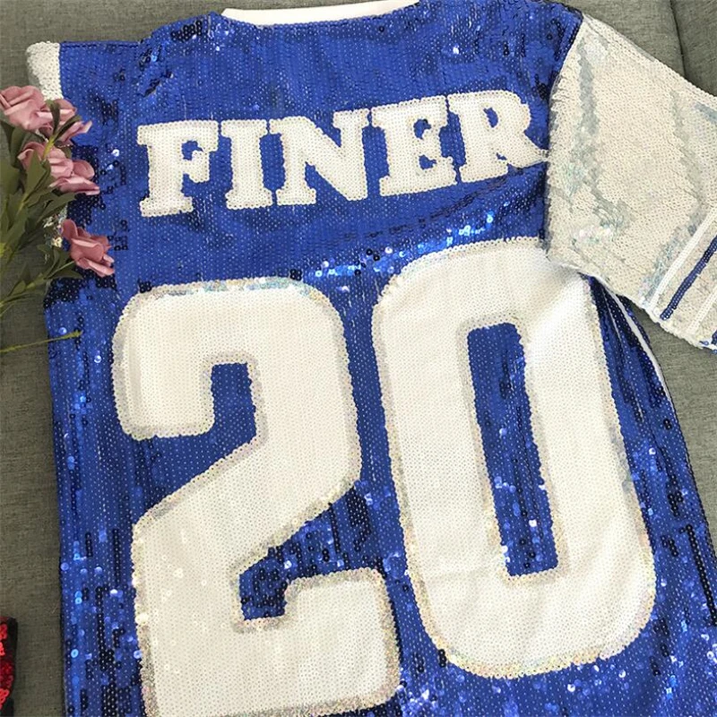 Женское платье футболка с блестками мини в стиле рок хип хоп свободная цифрой