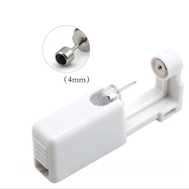 Пирсинг в нос пистолет инструмент серьги звезда одноразовые без боли безопасный