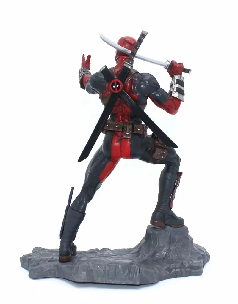 New Hot! 26CM Diamond Select Toys Marvel Premier Deadpool Resin Statue Figure Dead Pool Collectible Model Doll | Игрушки и хобби