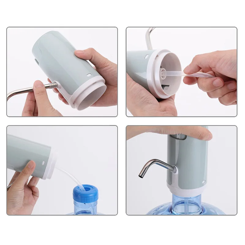 Бытовой автоматический Электрический водяной насос Кнопка диспенсер галлон