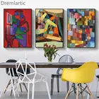 Парусина Paul Klee, постер из шелковой ткани, Декор для дома и вечеринок, #2021-0113-35