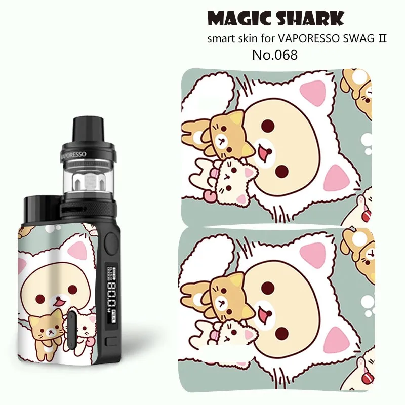 Волшебная Акула 2.5D стерео живопись Череп медведь сексуальный женский стикер