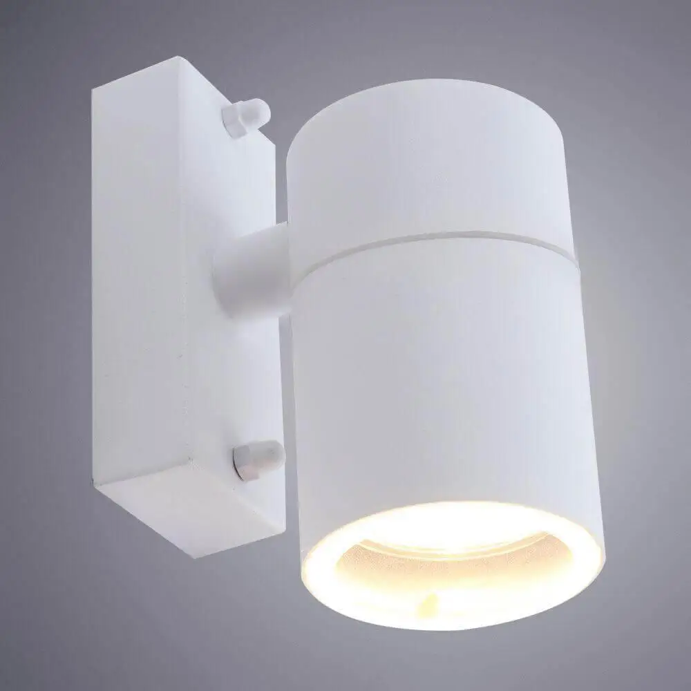 Уличный настенный светильник Arte Lamp Sonaglio A3302AL-1WH GU10 IP44 белый |