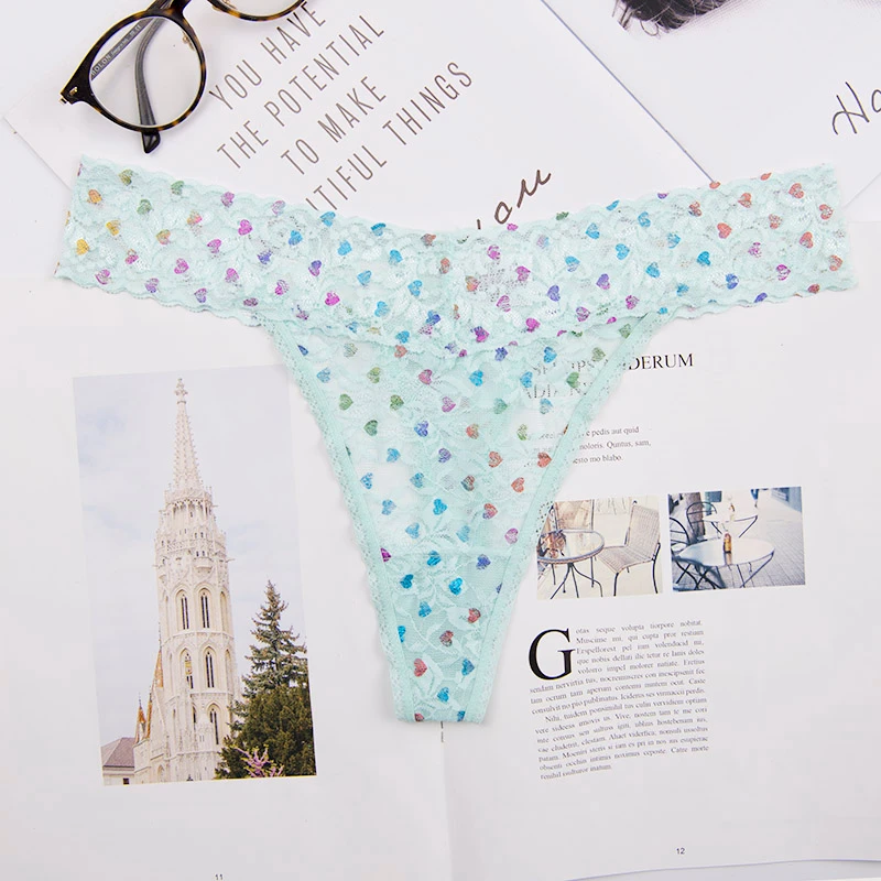 Женские хлопковые трусы плавки для мальчика с принтом стринги Нижнее белье