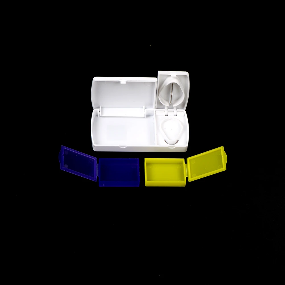 

Mini Portable Pill Storage Splitters Medicine Boxes Travel Home Medical Drugs Tablet Empty Container Holder Cases