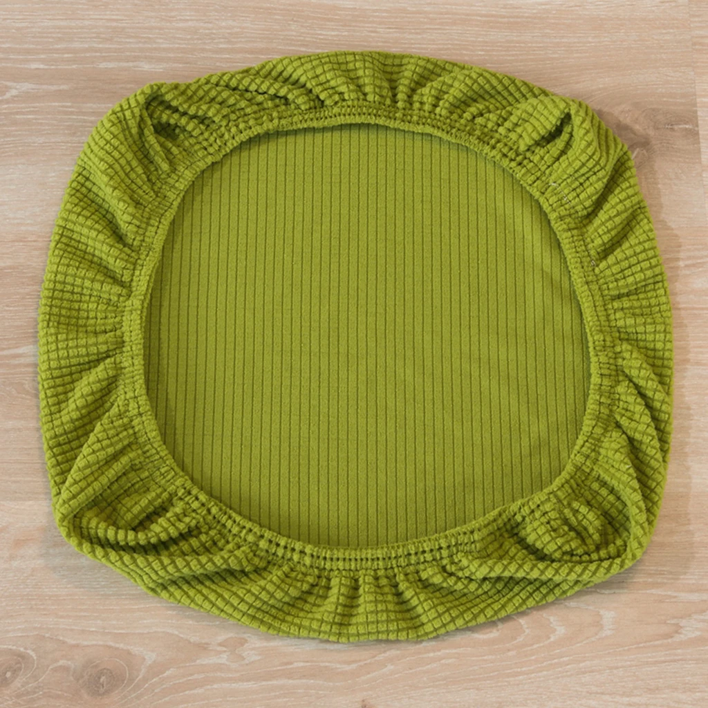 Universal Spandex Stretch Wedding Dining Room Chair Seat Cushion Covers Removable Elastic Case Living Slipcover | Дом и сад