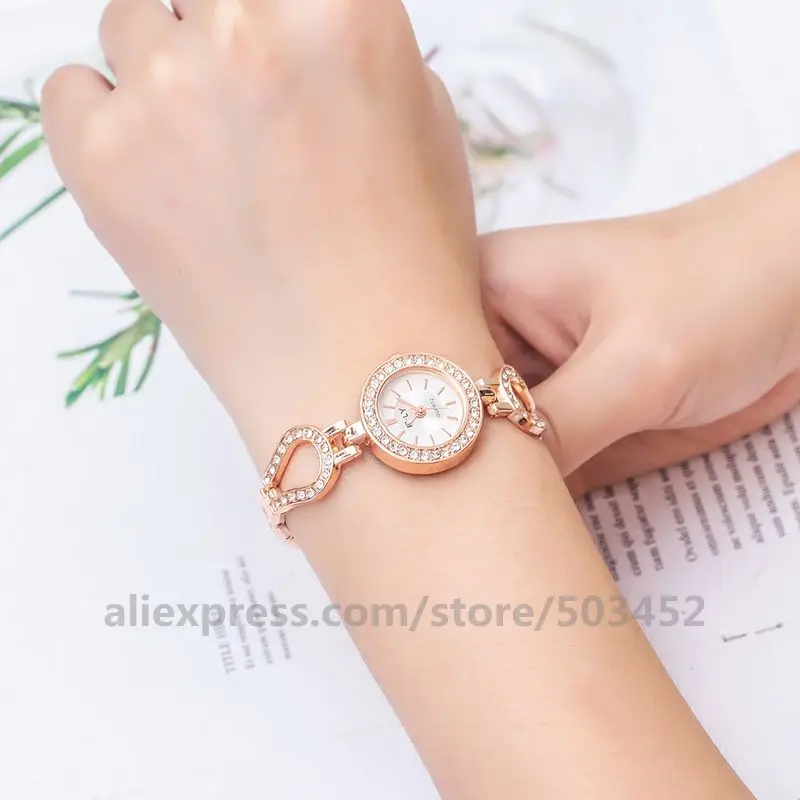 Женские кварцевые часы со стразами модель 100 года шт./лот подарок на день рождения