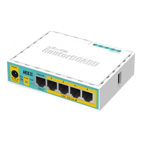 Маршрутизатор MikroTik RB750UPr2 hEX PoE lite | Компьютеры и офис