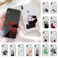 yndfcnb tokyo ghoul phone case for iphone 11 12 13 mini pro xs max 8 7 6 6s plus x 5s se 2020 xr cover