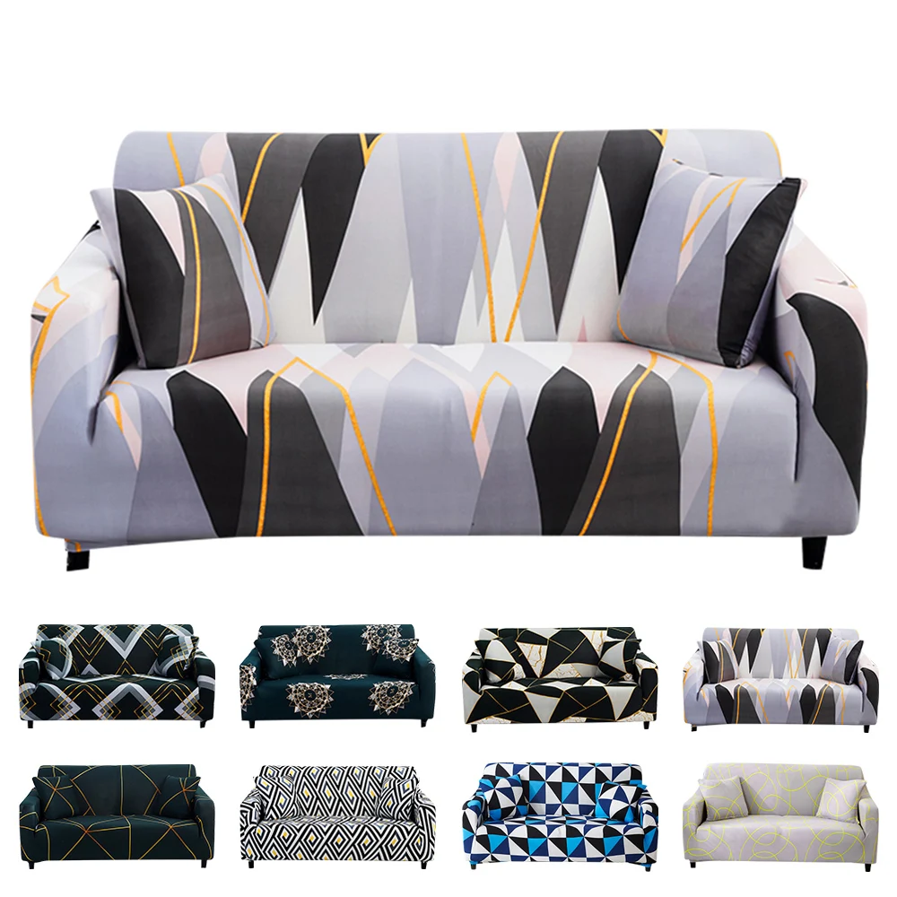 

Sofa Bed Protector Cover Couch Slipcovers Seat Set Cushion Corner Jacquard Printed Anti-Dust Cheap Extensible Living Room Home