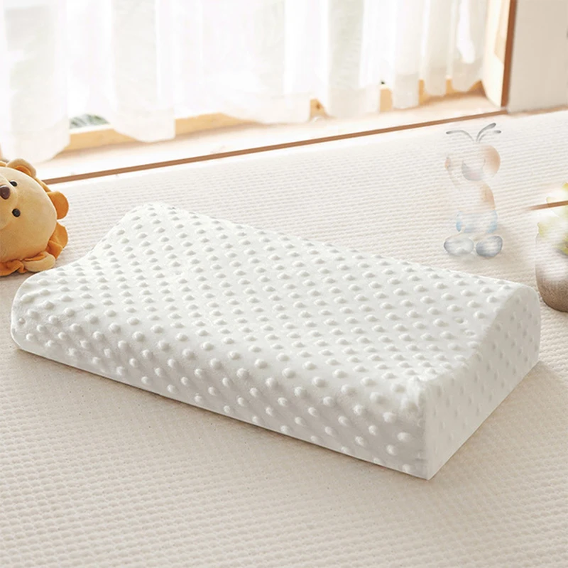 Светло-желтый Sofa Memory Foam Pillow for Good Sleep Helps Healthy Waves Super Soft Orthopedic Neck Pillow Bedding Sex Furniture for Couples - Цвет: Светло-желтый