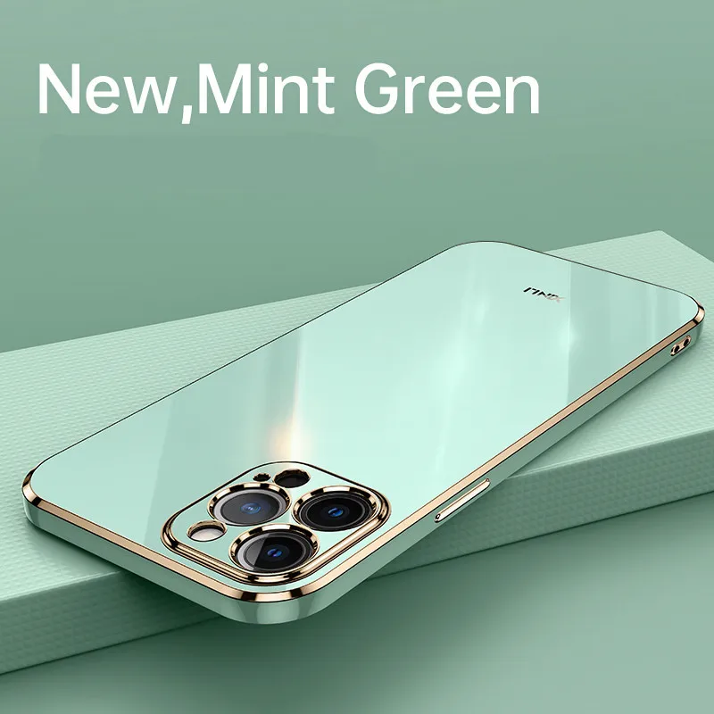 Мягкий силиконовый чехол с гладким желеобразным покрытием для iphone 12 pro max из ТПУ
