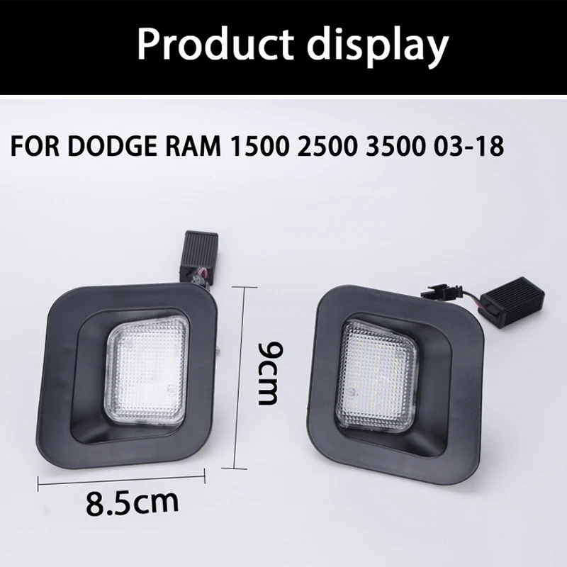 2 шт. светодиодный светильник номерной знак Canbus для Dodge Ram 1500 аксессуары 2500 3500 2018 2017 2016 2015 2014 2013 2012 2003