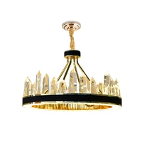 led postmodern iron crystal designer led light pendant lights pendant lamp pendant light for foyer
