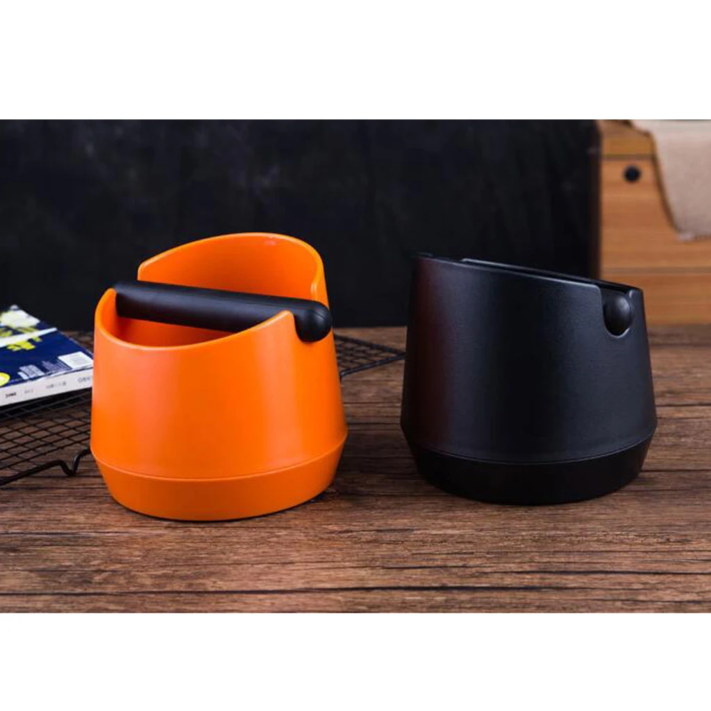 

Coffee Knock Box With Handle Bucket Espresso Grinds Tamper Waste Bin