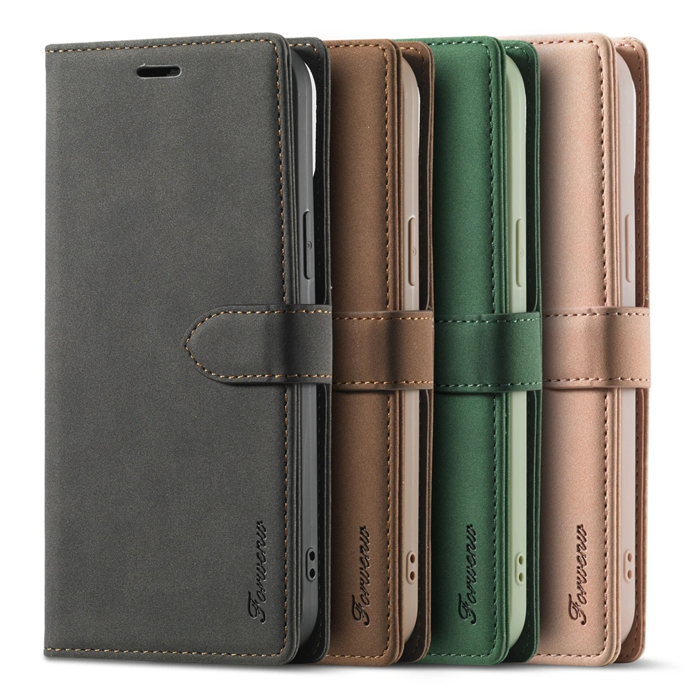 

Luxury Leather Wallet Phone Case for IPhone 11 12 Pro XS Max XR 6 7 8 Plus with Hand Bag