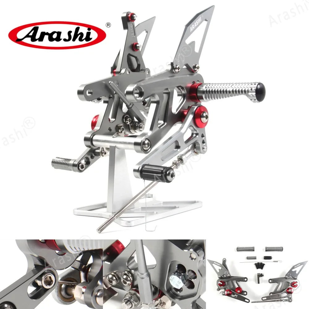 Араши для APRILIA RSV4 завод APRC ABS 2013- CNC регулируемые Подножки подставка для ног RSV 4 SEK SE 2013