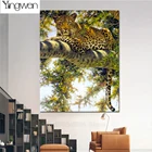 Алмазная живопись 5D с полным заполнением, картина с леопардом из джунглей, для скалолазания по дереву, вышивка крестиком, украшение для дома