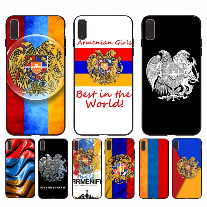 Babaite Armenia flag DIY Printing Drawing Phone Case cover Shell for Apple iPhone 8 7 6 6S Plus X XS MAX 5 5S SE XR Cellphones | Мобильные