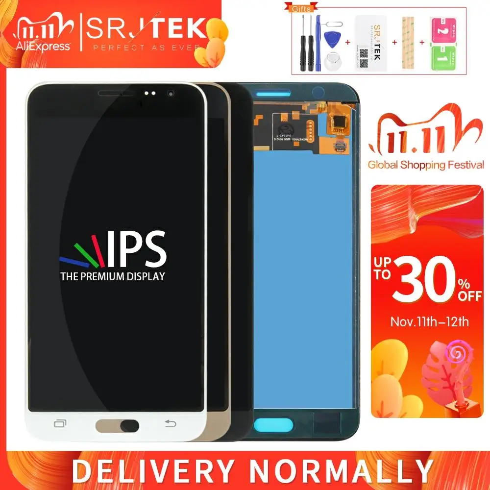 

Экран для Samsung Galaxy J3 2015 J300 LCD J300M J300F дисплей + сенсорный дигитайзер Сенсорное стекло в сборе для Samsung J3 2015 LCD