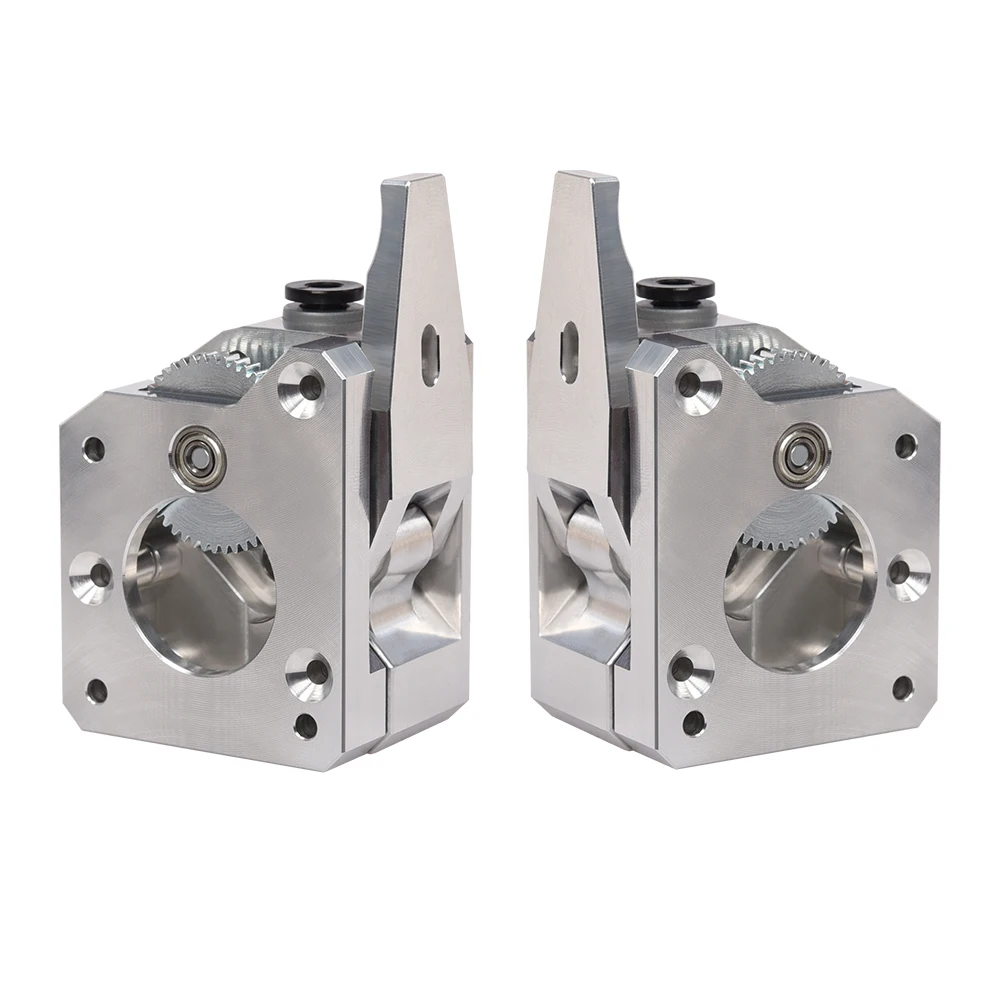 3d printer parts extruder cloned btech dual drive extruder dual gear bowden extruder 1 75mm filament for 3d printer mk8 cr10 free global shipping