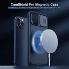 Магнитный чехол NILLKIN для iPhone 12 Pro Max для iPhone 13 CamShield Slide Camera, защита конфиденциальности, задняя крышка для iPhone 12 Pro