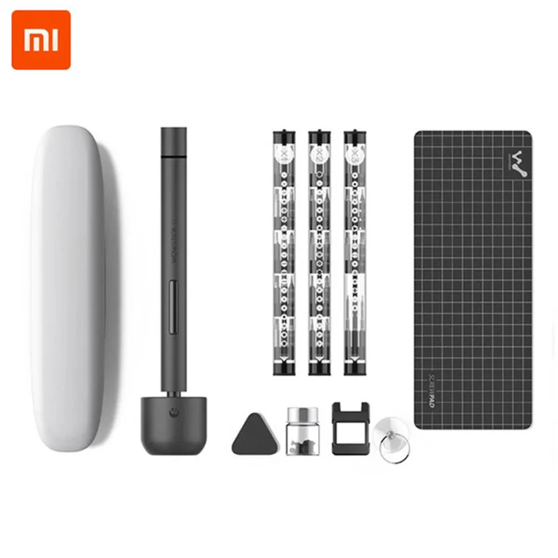 Мини отвертка Xiaomi Wowstick 1F + Pro Набор бит набор инструментов корпус из сплава