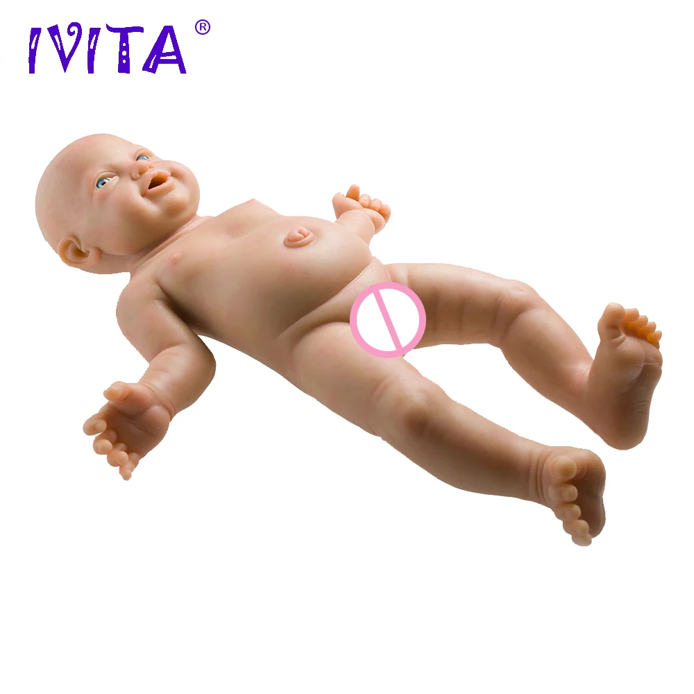 IVITA WG1513 59 см 5210 г оригинальные силиконовые Reborn Младенцы реалистичные девушки