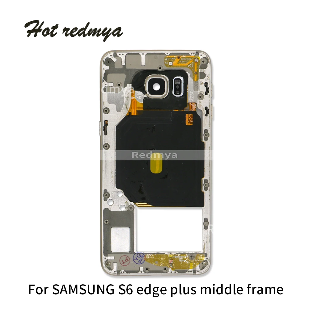 Для samsung Galaxy S6 Edge Plus G928 G928F средняя задняя рамка Шасси пластина крышка Корпус