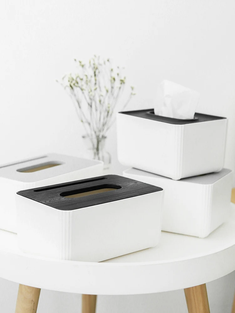 Белая коробка для салфеток домашняя спальня скандинавские Ins ящик гостиной