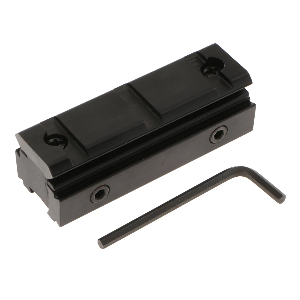 Рельсовая база 11 мм ласточкин хвост до 20 Вивер Пикатинни адаптер 0 43 &quotдо