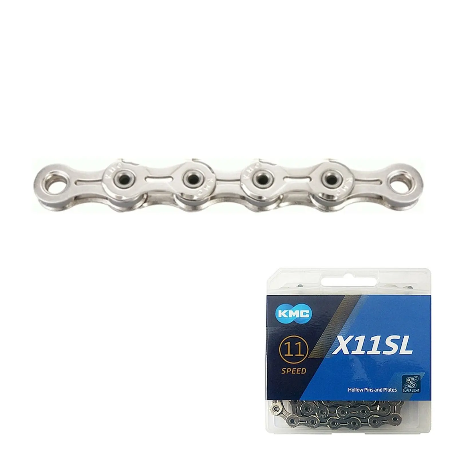 Велосипедная цепь KMC X11SL велосипедная с 11 скоростями Аксессуары для велосипеда