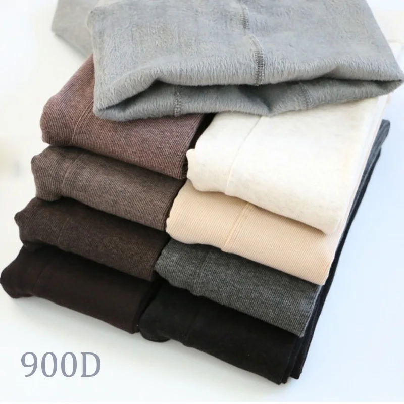 Японские корейские Популярные Теплые мягкие шерстяные колготки хлопковые