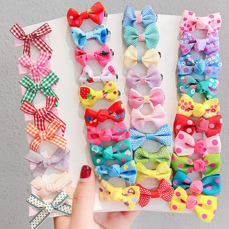 

New Cute Princess Little Butterfly Dot Strawberry Children Hairpin Bangs Headdress Baby Girl Hair Clip Kids Hair Accessories