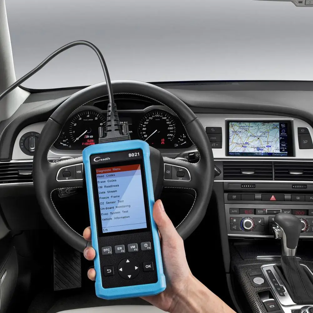 LAUNCH CR8021 OBD2/EOBD диагностический инструмент для сканирования ABS SRS диагностирует все