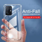 Чехол для xiaomi 11 t pro, прозрачный чехол с подушкой безопасности, противоударный чехол для xiaomi11t, xiomi mi11t, mi 11 t, pro 11 t, 5g 6,67 дюйма, защитные чехлы