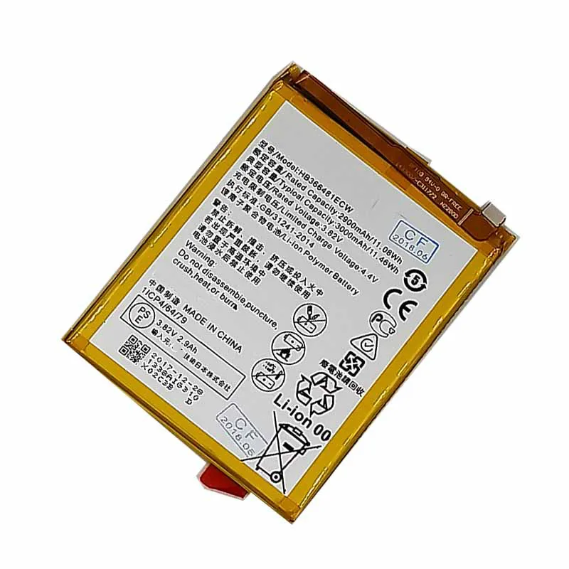 3 82 в 2900 мАч HB366481ECW для Huawei Honor 8 FRD-L19 FRD-L10 FRD-L09 FRD L19 L10 L09 AL00 батарея | Мобильные