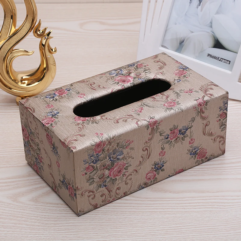 Коробка для салфеток в европейском стиле контейнер держатель чехол офиса