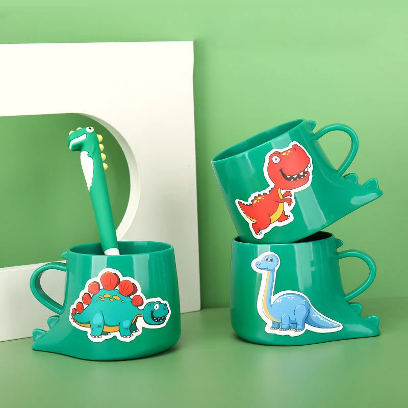 

Чашка для зубов с защитой от падения для малышей и маленьких детей, чашка для чистки зубов для взрослых, Экологичная небьющаяся чашка для пи...