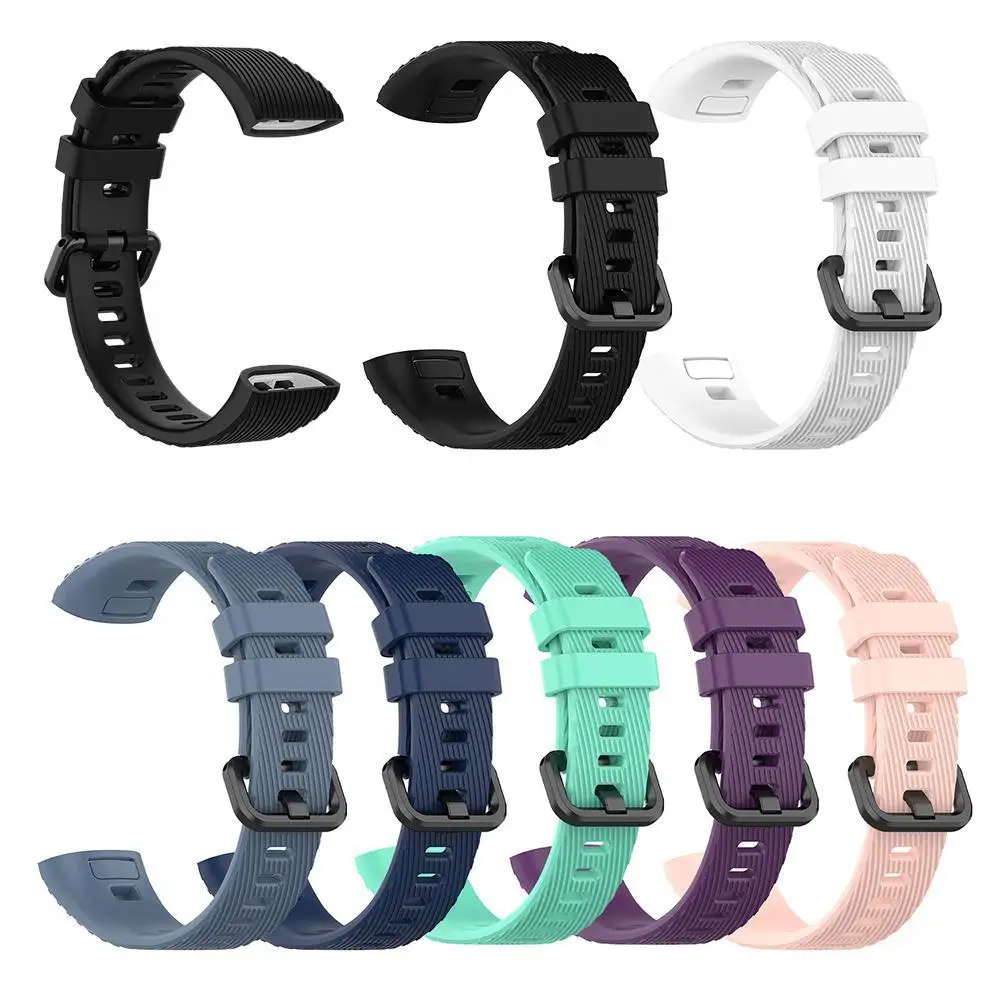 

Сменный силиконовый ремешок для умных часов Huawei Band 3 Pro