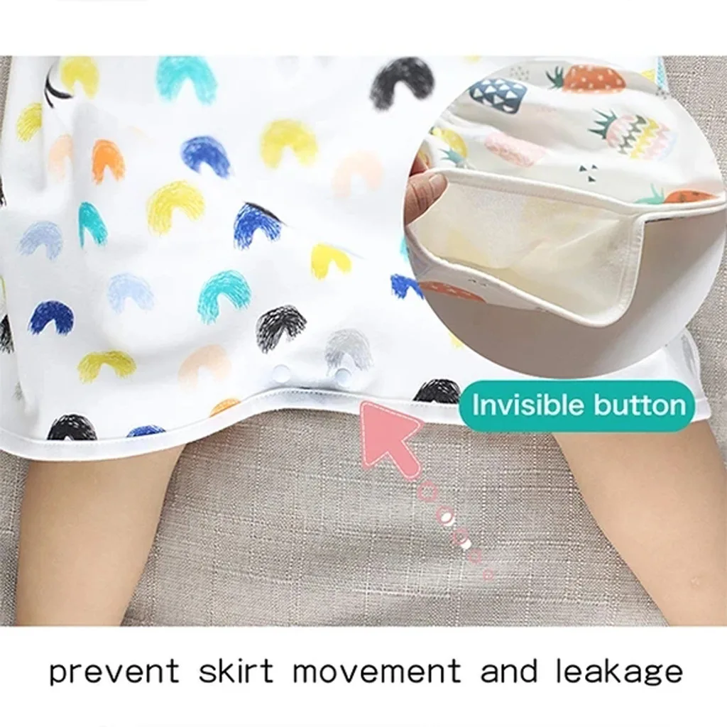 

2 In 1 Comfy Children's Adult Diaper Skirt Shorts Baby Boys Girls Absorbent Shorts Loose Shorts Kids Cover Summer Baby Pants