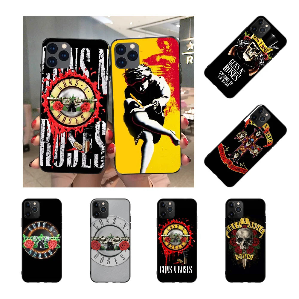 Чехол для телефона NBDRUICAI Guns n roses good time iPhone 11 pro XS MAX 8 7 6 6S Plus X 5S SE XR|Бамперы| |